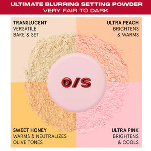 Ultimate Blurring Setting Powder - Ultra Peach